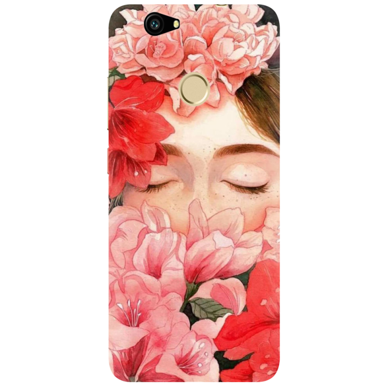 Чехол Uprint Huawei Nova Girl in Flowers