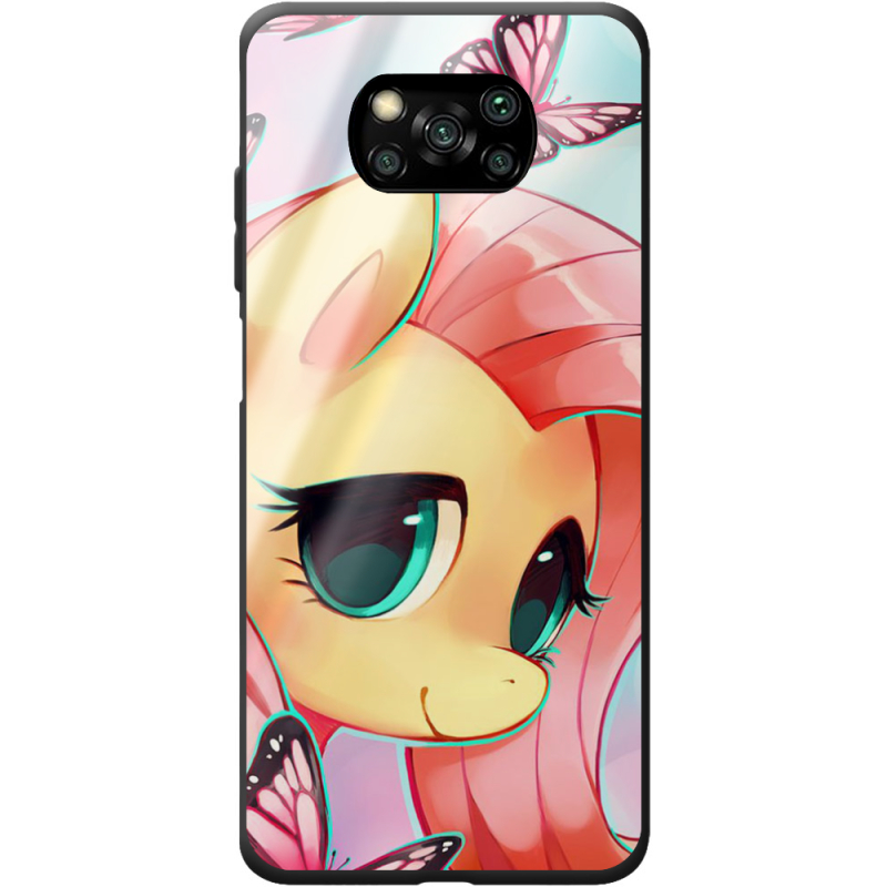 Защитный чехол BoxFace Glossy Panel Poco X3  My Little Pony Fluttershy