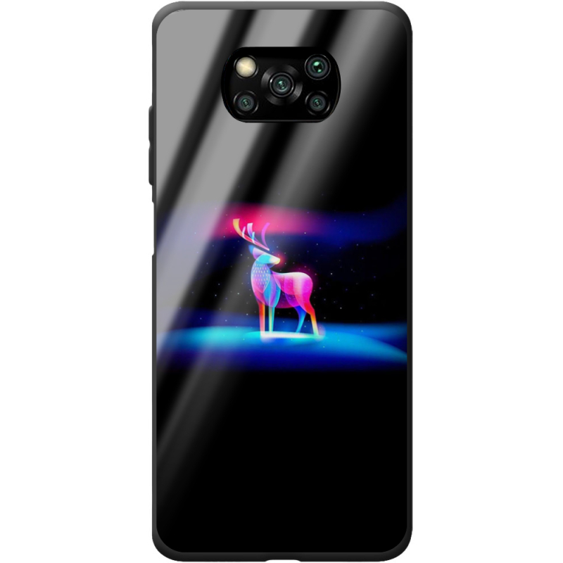 Защитный чехол BoxFace Glossy Panel Poco X3  Fantasy Deer