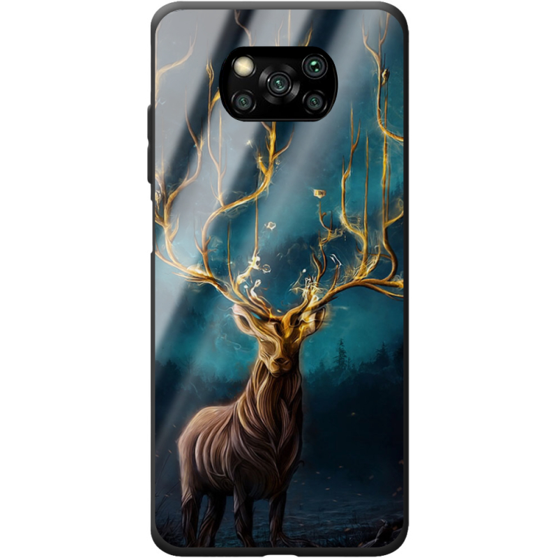 Защитный чехол BoxFace Glossy Panel Poco X3  Fairy Deer