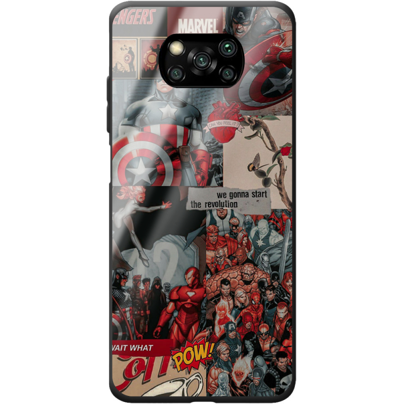 Защитный чехол BoxFace Glossy Panel Poco X3  