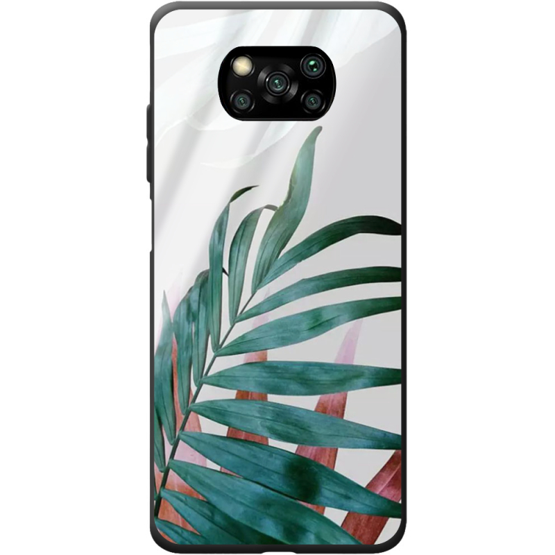 Защитный чехол BoxFace Glossy Panel Poco X3  Leaf