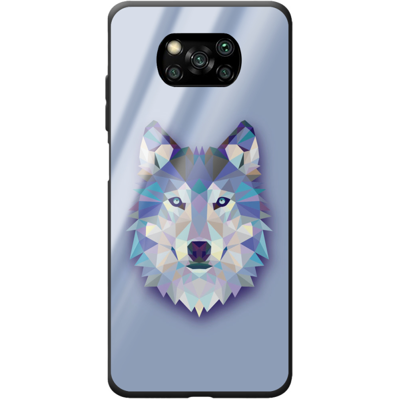 Защитный чехол BoxFace Glossy Panel Poco X3  Wolfie