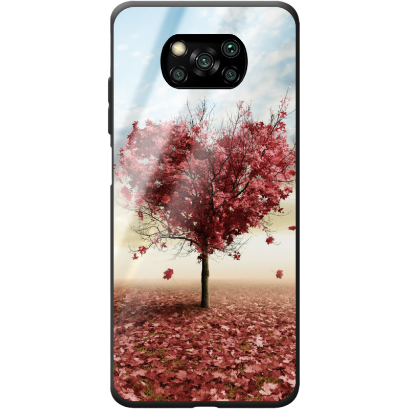 Защитный чехол BoxFace Glossy Panel Poco X3  Tree of Love