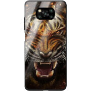 Защитный чехол BoxFace Glossy Panel Poco X3  Tiger