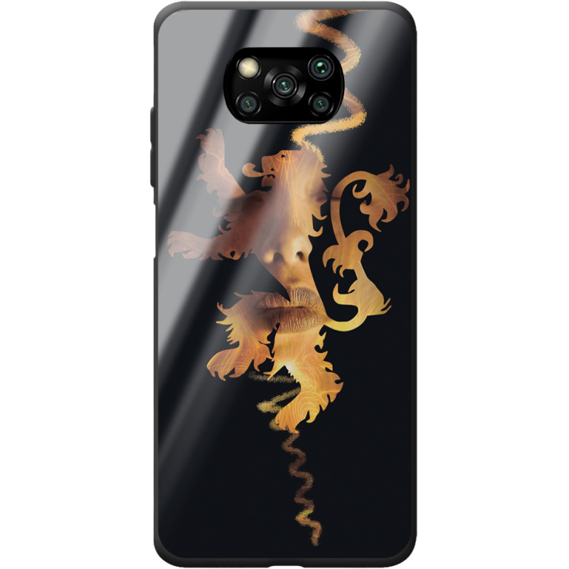 Защитный чехол BoxFace Glossy Panel Poco X3 Pro Gold Thrones