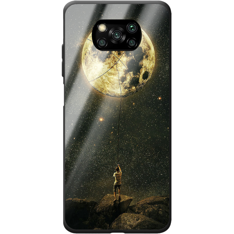 Защитный чехол BoxFace Glossy Panel Poco X3 Pro Reach for the Moon