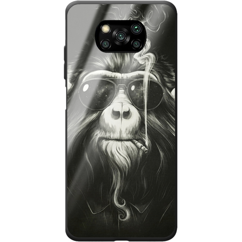 Защитный чехол BoxFace Glossy Panel Poco X3 Pro Smokey Monkey