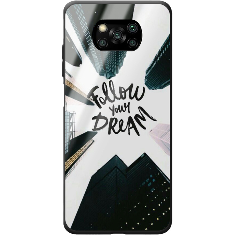 Защитный чехол BoxFace Glossy Panel Poco X3 Pro Follow Dream