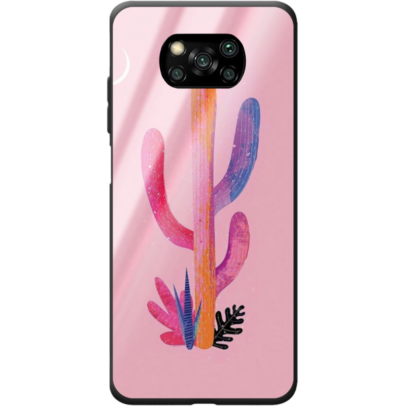 Защитный чехол BoxFace Glossy Panel Poco X3 Pro Pink Desert