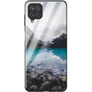 Защитный чехол BoxFace Glossy Panel Samsung Galaxy A22 (A225) Blue Lake