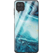 Защитный чехол BoxFace Glossy Panel Samsung Galaxy A22 (A225) Blue Marble