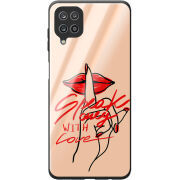 Защитный чехол BoxFace Glossy Panel Samsung Galaxy A22 (A225) Speak Only Whith Love