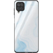 Защитный чехол BoxFace Glossy Panel Samsung Galaxy A22 (A225) Light Marble