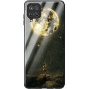 Защитный чехол BoxFace Glossy Panel Samsung Galaxy A22 (A225) Reach for the Moon