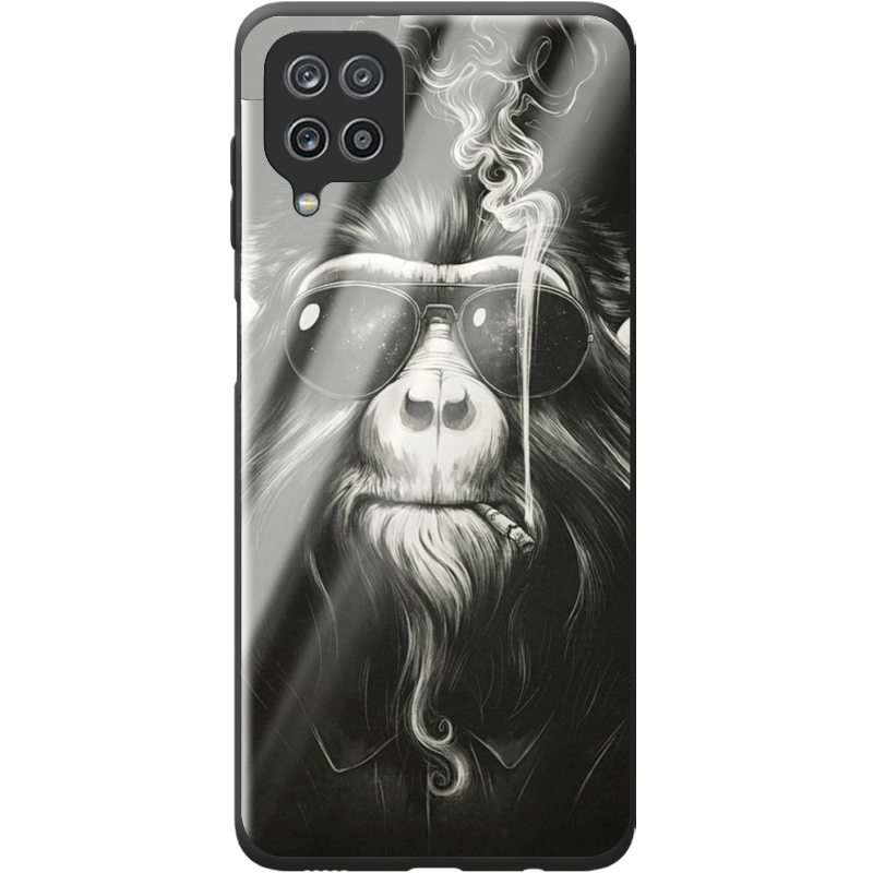 Защитный чехол BoxFace Glossy Panel Samsung Galaxy A22 (A225) Smokey Monkey