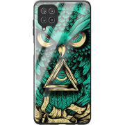 Защитный чехол BoxFace Glossy Panel Samsung Galaxy A22 (A225) Masonic Owl