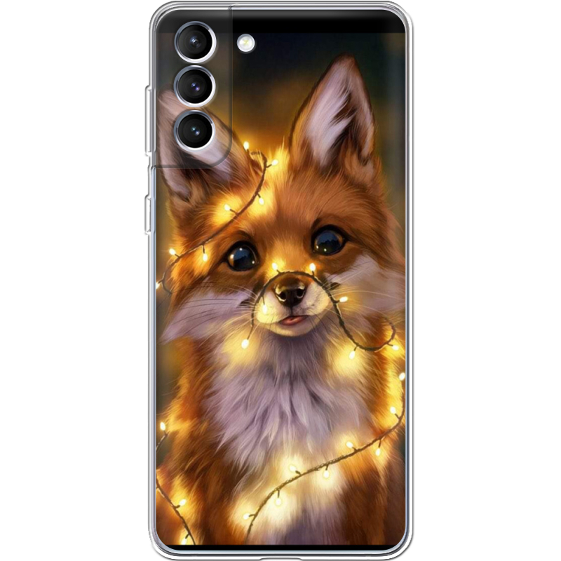 Чехол BoxFace Samsung Galaxy S22 (S901) Рождественская лиса