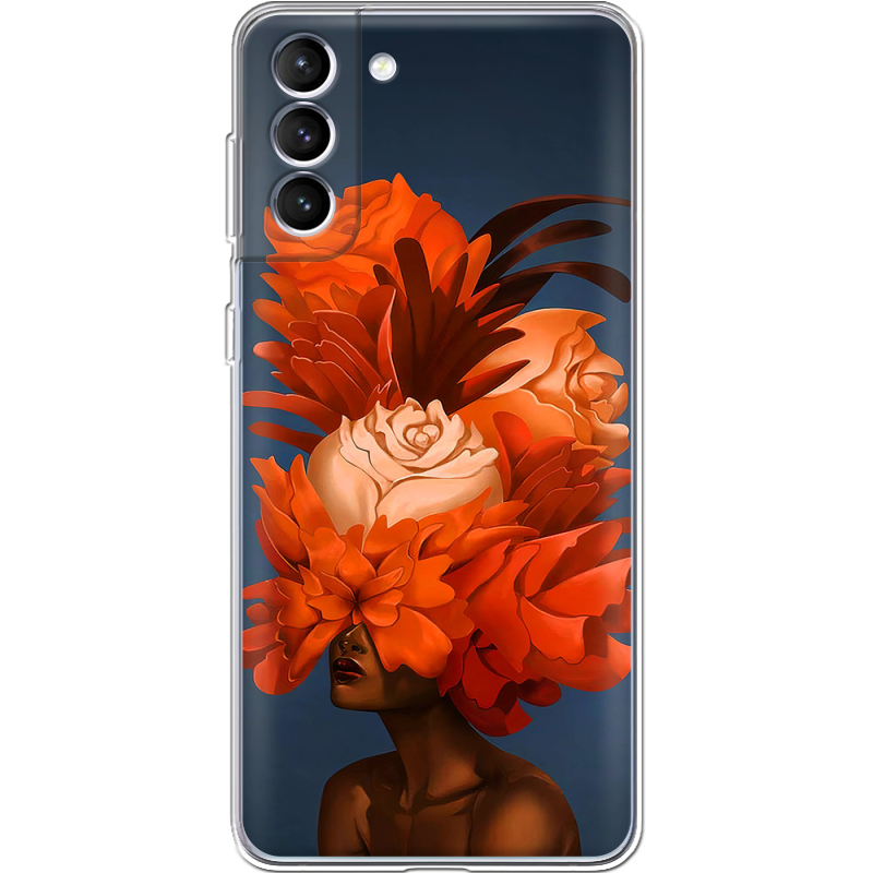 Чехол BoxFace Samsung Galaxy S22 (S901) Exquisite Orange Flowers