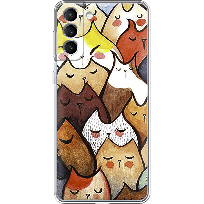 Чехол BoxFace Samsung Galaxy S22 (S901) Sleepy Cats