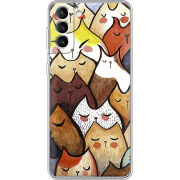 Чехол BoxFace Samsung Galaxy S22 (S901) Sleepy Cats