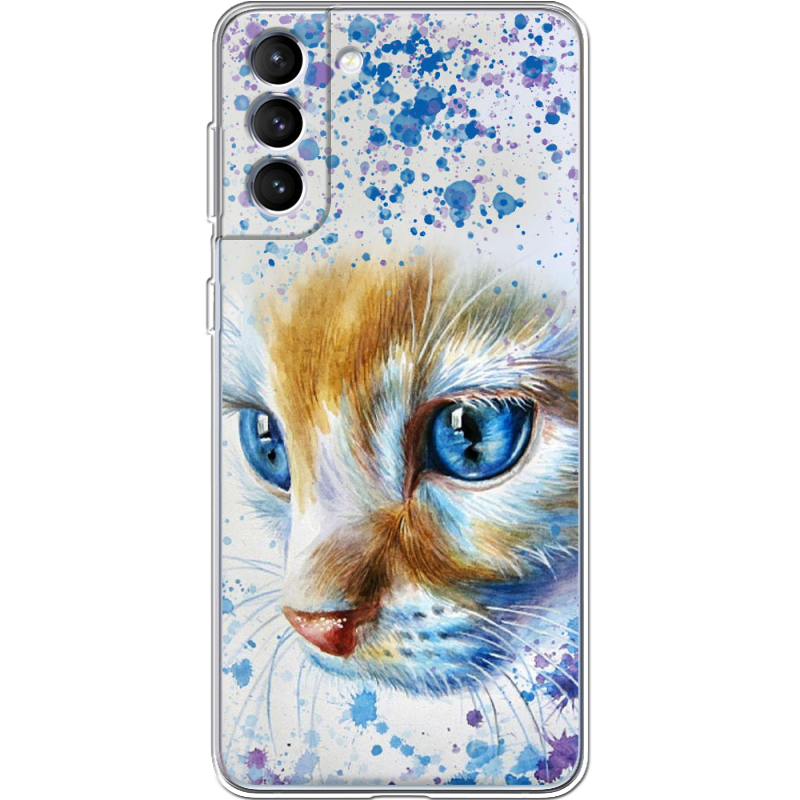 Чехол BoxFace Samsung Galaxy S22 (S901) Голубоглазый Кот