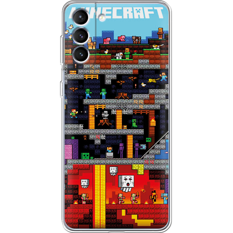 Чехол BoxFace Samsung Galaxy S22 (S901) Minecraft Lode Runner