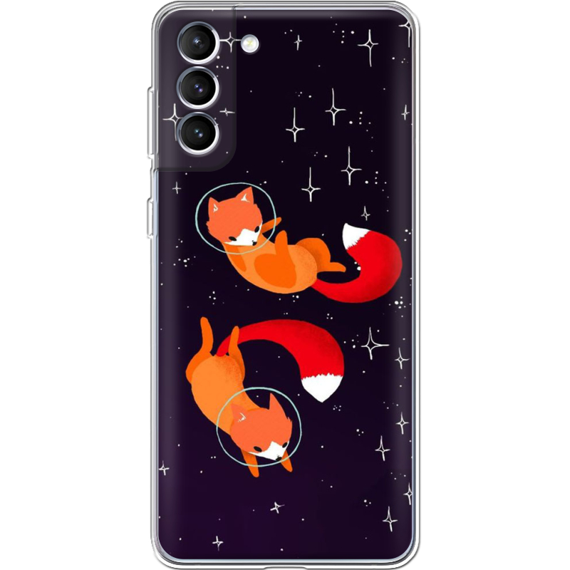 Чехол BoxFace Samsung Galaxy S22 (S901) Fox-Astronauts