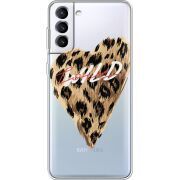 Прозрачный чехол BoxFace Samsung Galaxy S22 (S901) Wild Love