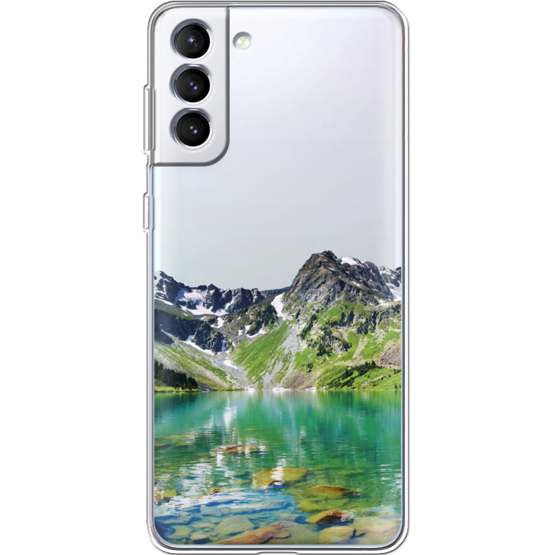 Прозрачный чехол BoxFace Samsung Galaxy S22 (S901) Green Mountain