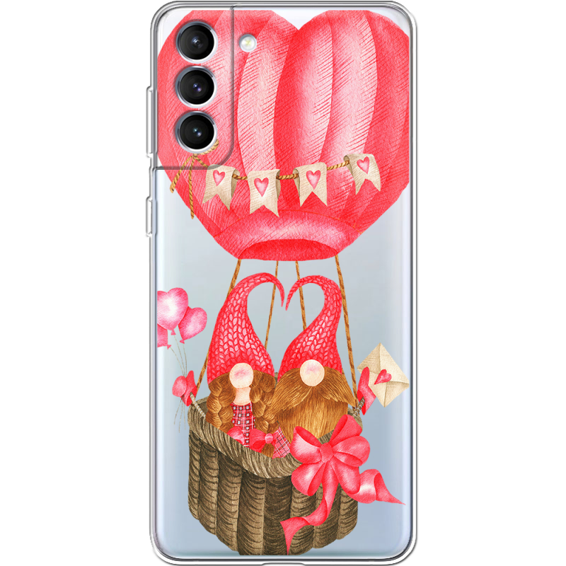 Прозрачный чехол BoxFace Samsung Galaxy S22 (S901) Valentine Dwarfs