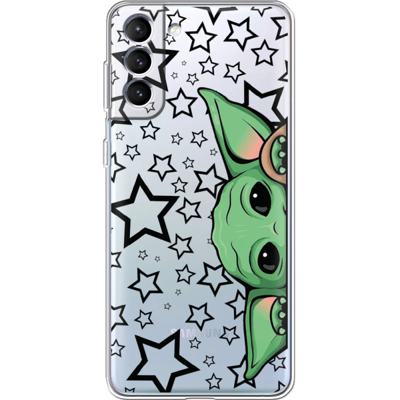 Прозрачный чехол BoxFace Samsung Galaxy S22 (S901) Baby Yoda