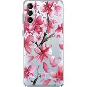 Прозрачный чехол BoxFace Samsung Galaxy S22 (S901) Pink Magnolia
