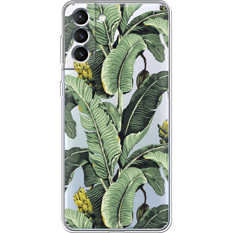 Прозрачный чехол BoxFace Samsung Galaxy S22 (S901) Banana Leaves