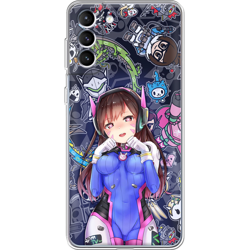 Чехол BoxFace Samsung Galaxy S22 Plus (S906) Overwatch D.VA