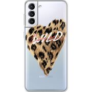 Прозрачный чехол BoxFace Samsung Galaxy S22 Plus (S906) Wild Love