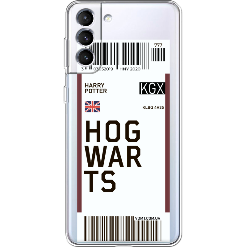 Прозрачный чехол BoxFace Samsung Galaxy S22 Plus (S906) Ticket Hogwarts