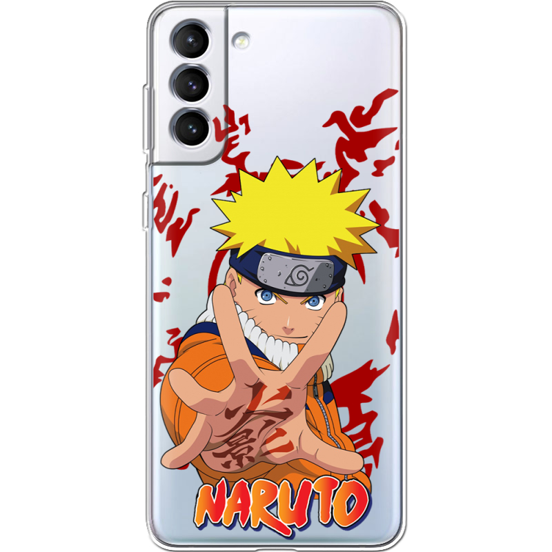 Прозрачный чехол BoxFace Samsung Galaxy S22 Plus (S906) Naruto