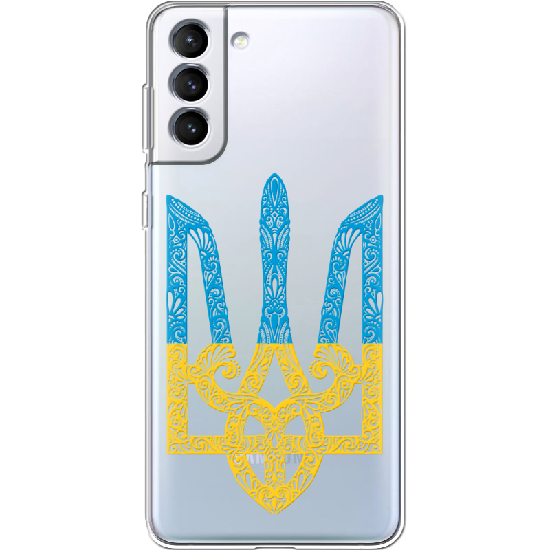 Прозрачный чехол BoxFace Samsung Galaxy S22 Plus (S906) Gold Trident