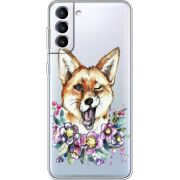 Прозрачный чехол BoxFace Samsung Galaxy S22 Plus (S906) Winking Fox