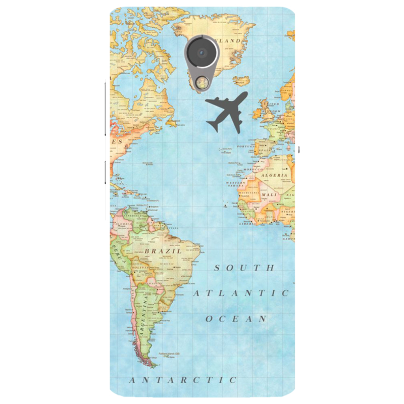 Чехол Uprint Lenovo P2 P2a42 Карта