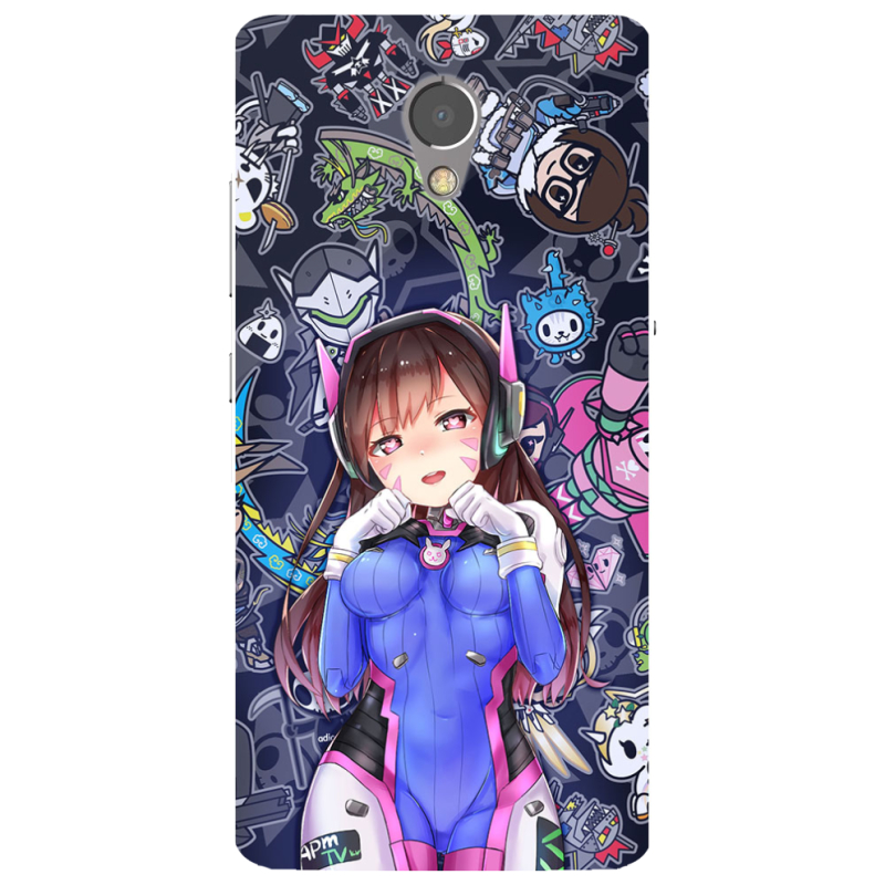 Чехол Uprint Lenovo P2 P2a42 Overwatch D.VA