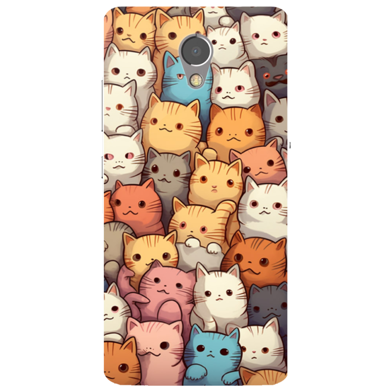 Чехол Uprint Lenovo P2 P2a42 Котики муркотики