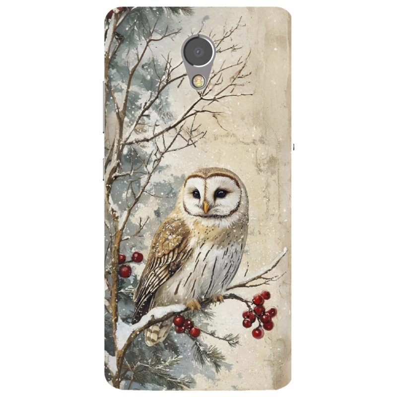 Чехол Uprint Lenovo P2 P2a42 Christmas Owl