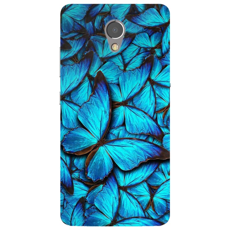 Чехол Uprint Lenovo P2 P2a42 лазурные бабочки