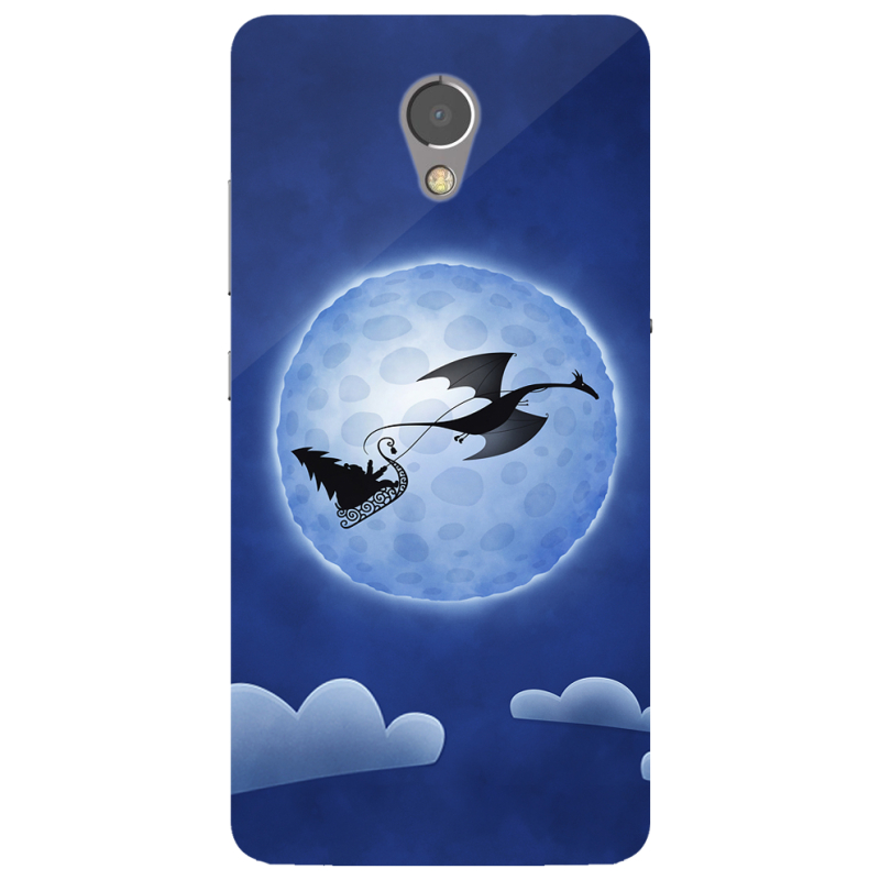 Чехол Uprint Lenovo P2 P2a42 Christmas Dragon