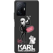 Черный чехол BoxFace Xiaomi 11T / 11T Pro For Karl