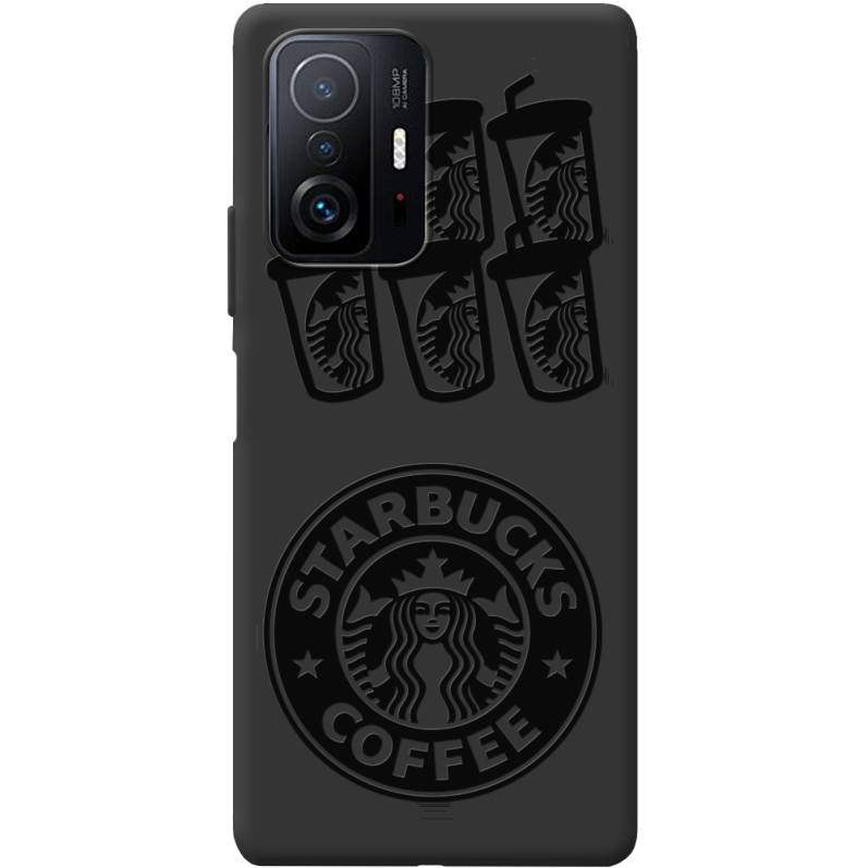 Черный чехол BoxFace Xiaomi 11T / 11T Pro Black Coffee