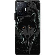 Черный чехол BoxFace Xiaomi 11T / 11T Pro Wolf