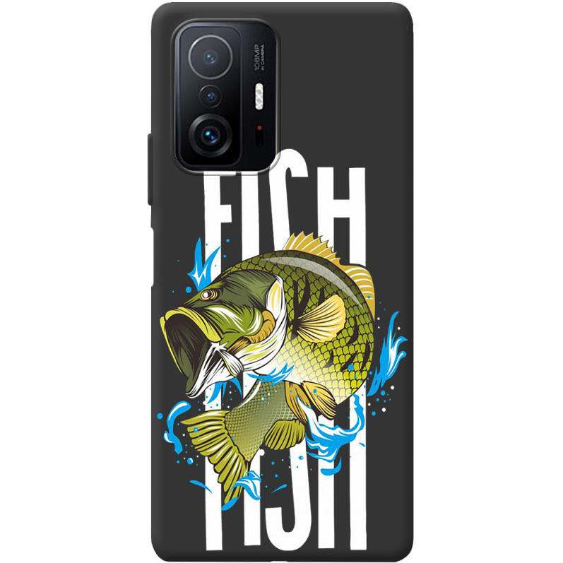 Черный чехол BoxFace Xiaomi 11T / 11T Pro Fish